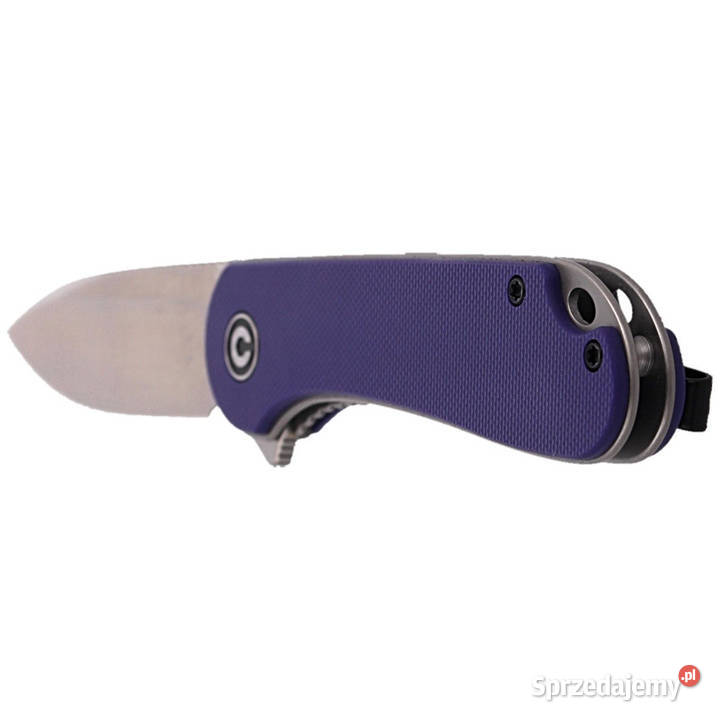 Nóż składany CIVIVI Elementum Flipper Purple G10