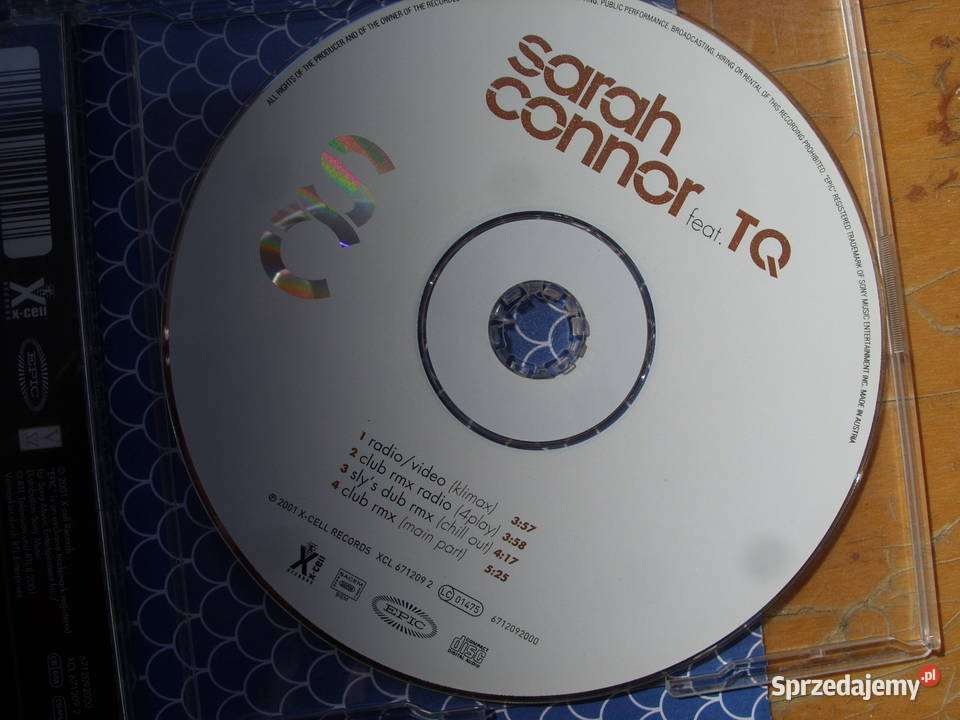 Singiel POP CD SARAH CONNORFEAT TQ 2001 Wołów