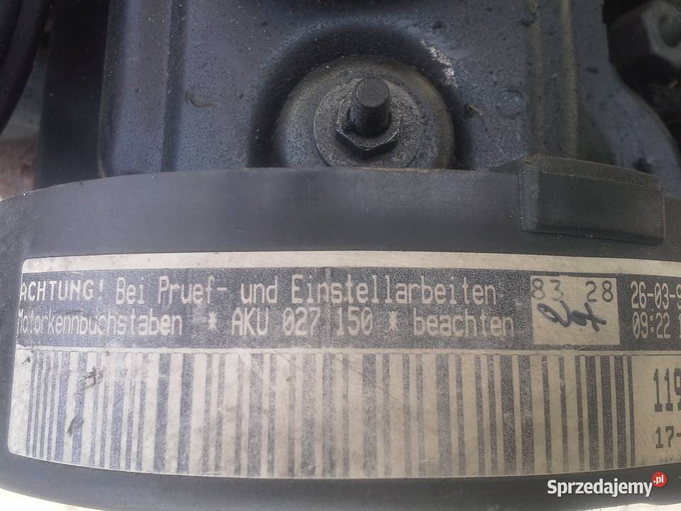 VW LUPO silnik kompletny AKU 17 sdi 44kw Dębno