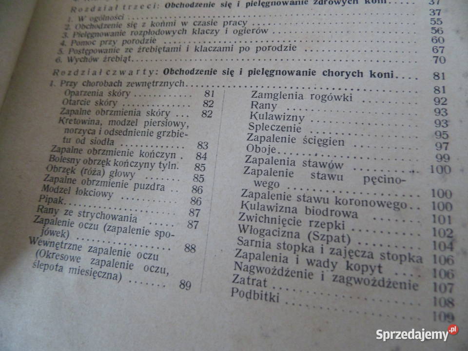 Zwierzęta domowe Poradnik przedwojenny wydania Radzewice