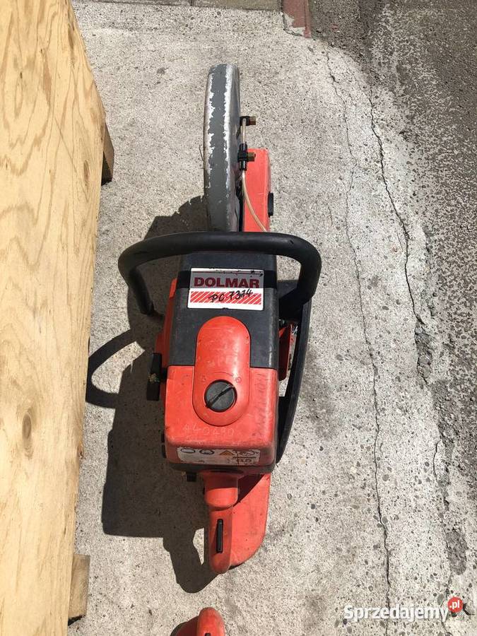 Piła do kostki betonu asfaltu DOLMAR Zbylitowska Góra