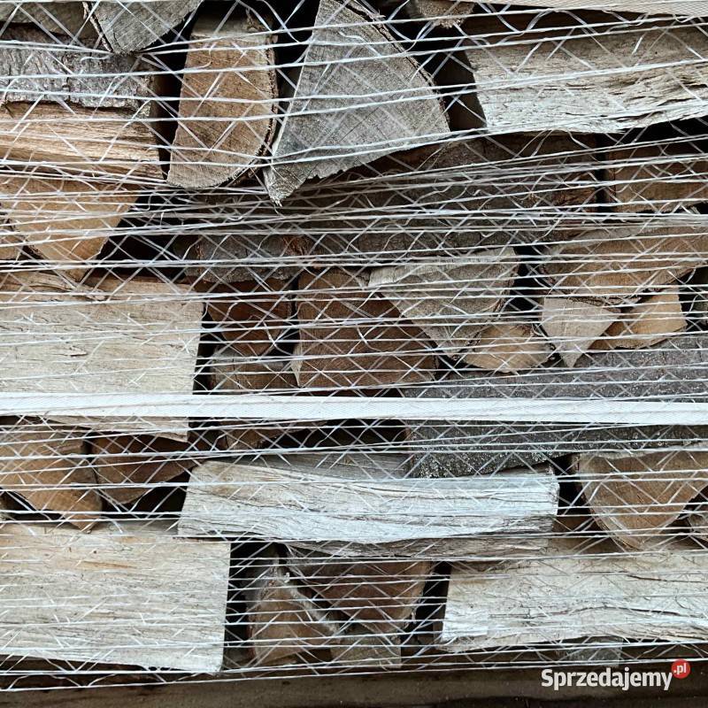 Suche drewno buk na palecie z transportem Opał