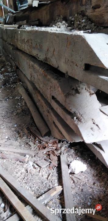 Bale kantówka słupy belki dębowe Niedrzwica Duża