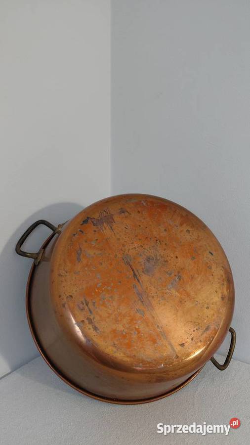 Misa miedziana do Konfitur powideł Pozostałe Krzykawa