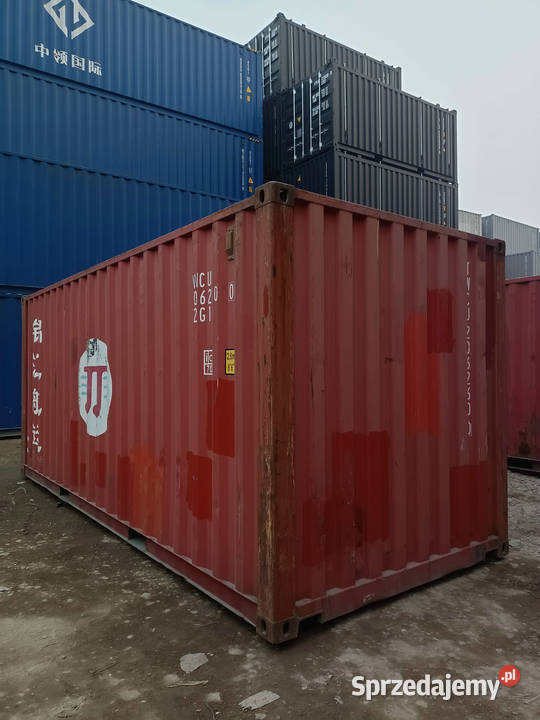 Kontener morski 20DV 6 metrowy transport sprzedam