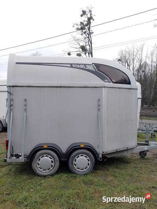 Do sprzedania przyczepa do przewozu dwóch koni Żerdzina