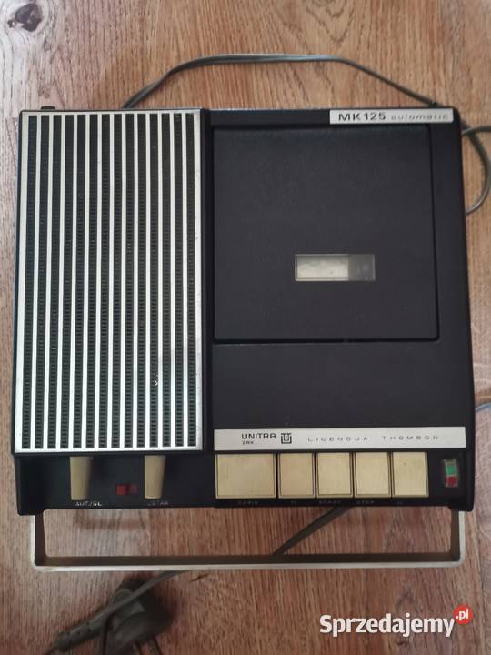 Magnetofon kasetowy Unitra MK 125 automatic z Kraków