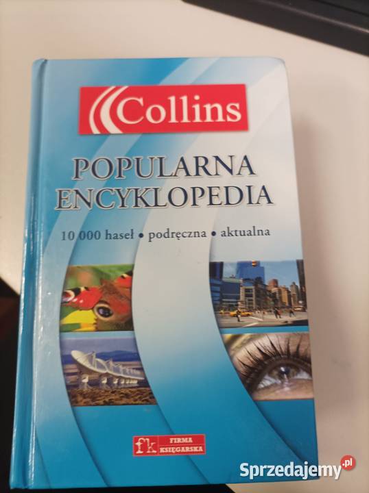 Popularna encyklopedia Collins twarda Toruń