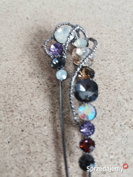 Broszka damska duża kolorowa agrafka Dla kobiet Kraków