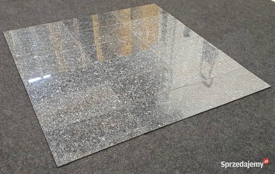 Płytki z granitu Blue Pearl kamień naturalny Bielawa