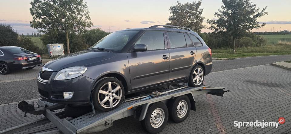 Skoda fabia z lawety niemcy klima granatowy Gryfice