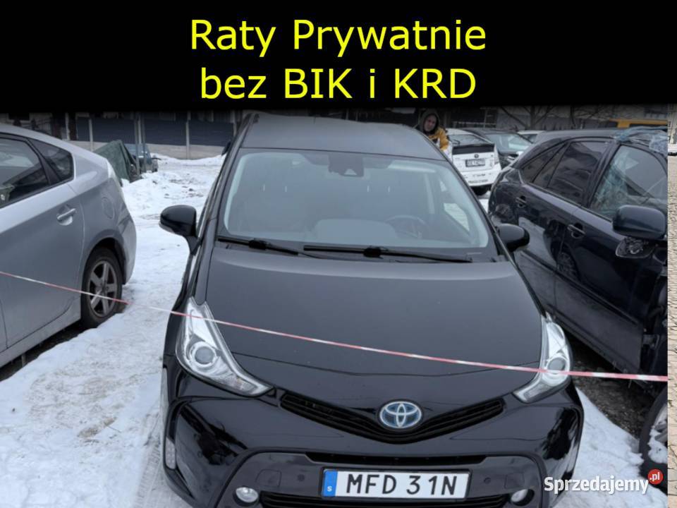 Toyota Prius Plus Raty Prywatnie Hybryda Automat hybryda Wrocław
