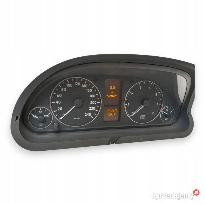LICZNIK ZEGARY A1695403748 Mercedes W169 15 17 lubelskie Chełm