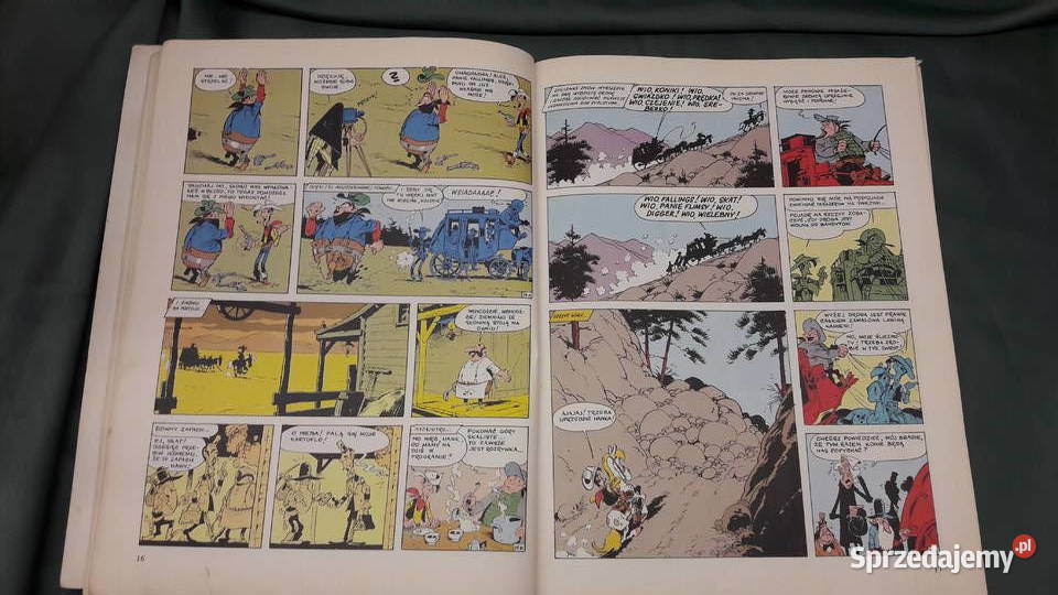 Komiks Lucky Luke Dyliżans Głuchołazy