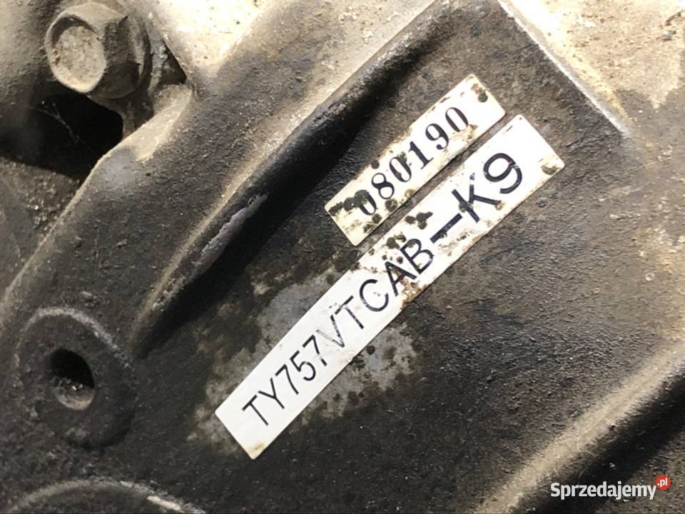 SKRZYNIA BIEGÓW SUBARU LEGACY IV TY757VTCAB 20 osobowe Części samochodowe podkarpackie