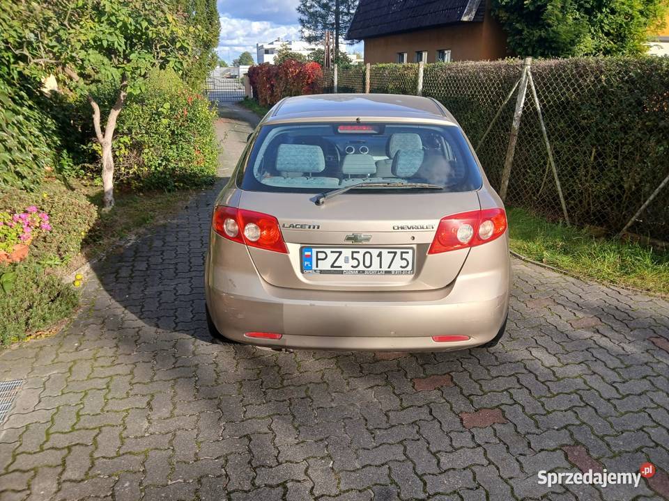 Lacetti Chevrolet 16 z 2004 roku 110KM wielkopolskie Palędzie