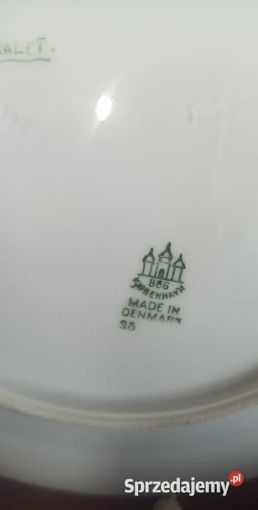 Patera B G Kjobenhavn Made in Denmark Chabry Porcelana i szkło pomorskie Gdańsk sprzedam