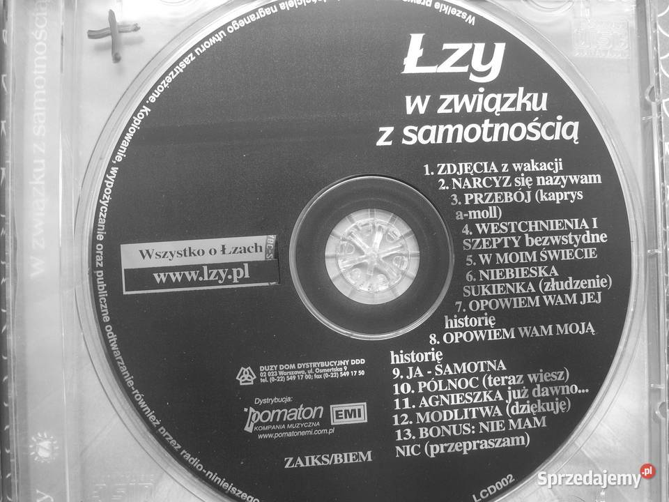 plyta cd LZYW ZWIAZKU Z SAMOTNOSCIA CD Wołów