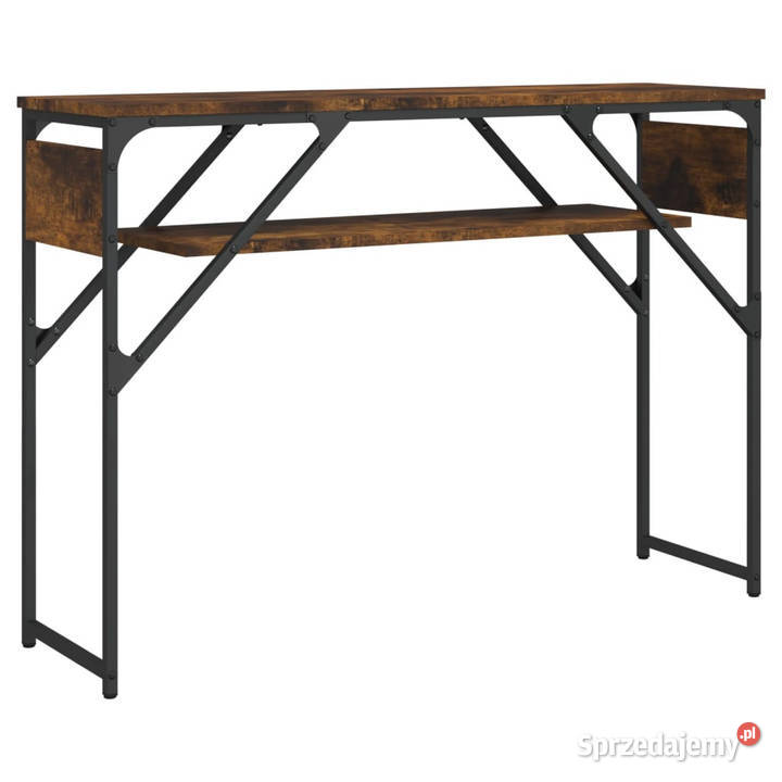 Stolik konsolowy przydymiony dąb 105x30x75 Warszawa
