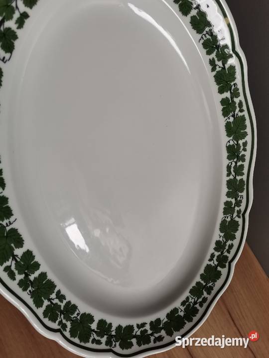 Stara wielka patera półmisek Winorośl Winogrona Katowice