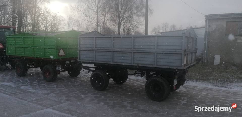Zestaw przyczep D732 Nowa Pasłęka sprzedam