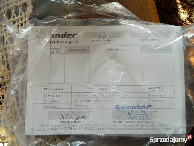 x lander xa antartica 3 w 1 gwarancja full Olkusz