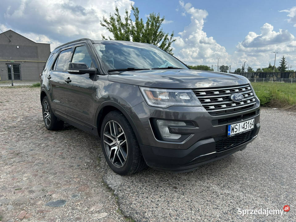 Ford Explorer 4x4 w bogatej wersji Sport IV isofix