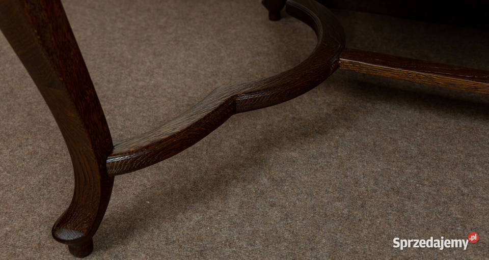 Stół międzywojenny stary antyk dębowy stylowy Swarzędz