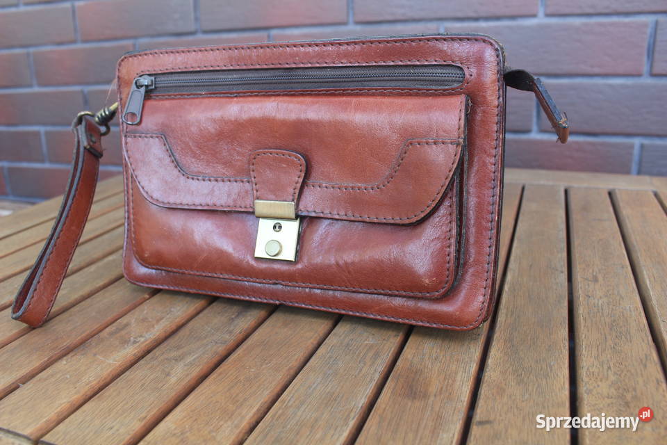 saszetka skórzana Kalisz