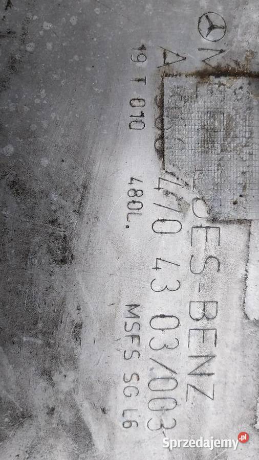 Zbiornik paliwa 480L MercedesBenz A9604704303 śląskie Przymiłowice