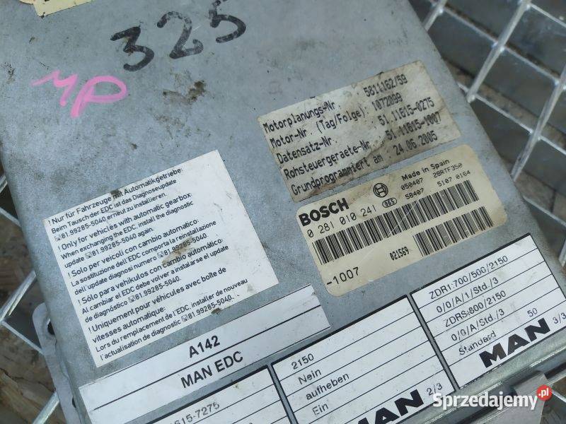 STEROWNIK KOMPUTER MAN BOSCH 0281010241