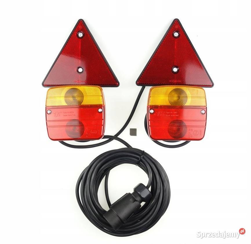 LAMPA TYLNA ZESP2SEGM Z TRÓJKĄTEM PRZYCZEPY lubelskie Ostrów Lubelski