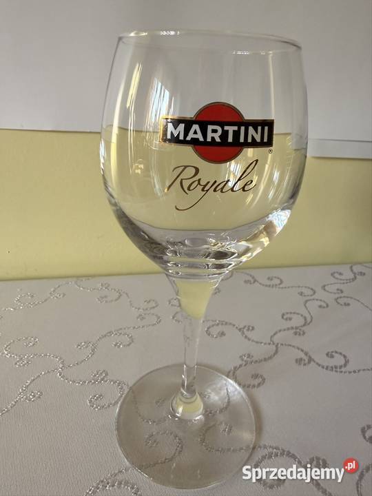 Kieliszek Szklanka MARTINI ROYALE Oryginalna przezroczysty Czerwionka-Leszczyny
