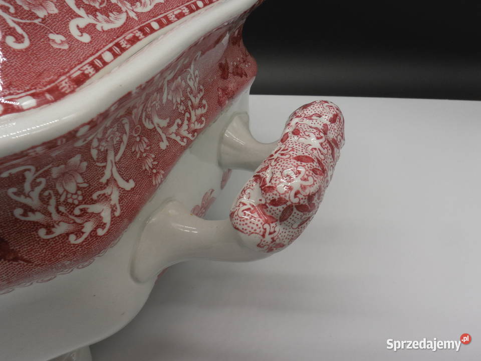 Antyczna Waza SPODE Pink Camilla Vintage England Raszków