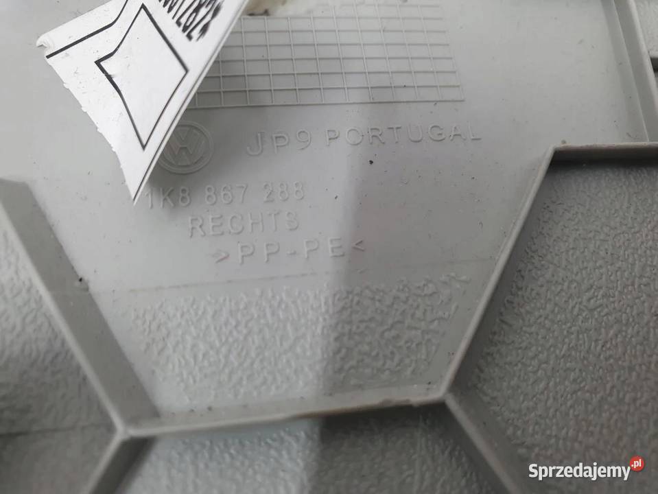 OSŁONA SŁUPKA PRAWY TYŁ VW SCIROCCO 1K8867428F