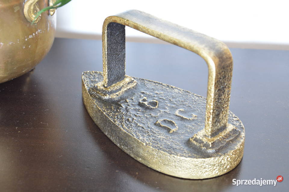 ciekawe ŻELAZKO żeliwne stare francuskie śląskie Jastrzębie-Zdrój
