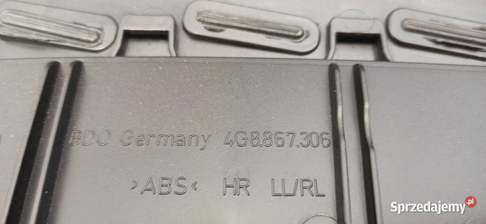 AUDI A7 BOCZEK DRZWI PRAWY TYŁ 4G8867306 dolnośląskie