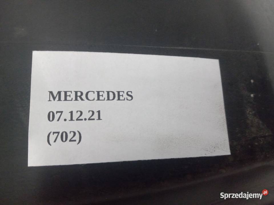 NADKOLE PRAWY PRZÓD MERCEDES CLS W219 Części samochodowe wielkopolskie Nowy Tomyśl