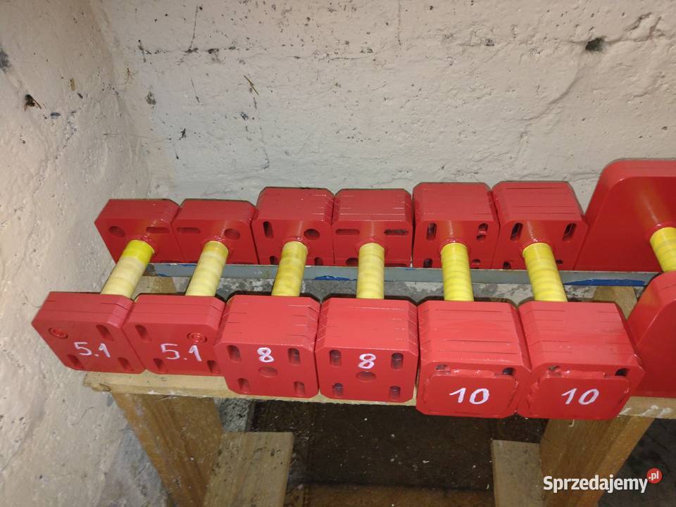 Obciążenie stalowe spawane hantle Siłownia i fitness Kolonia Lesiów