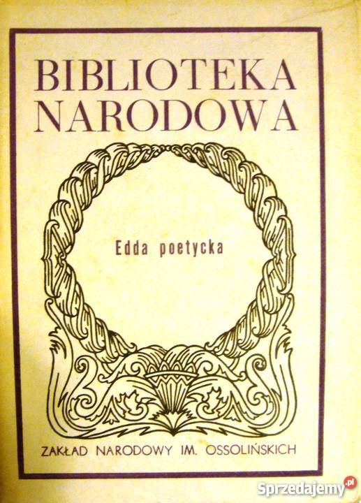 EDDA POETYCKA A ZAŁUSKASTROMBERG Płock sprzedam