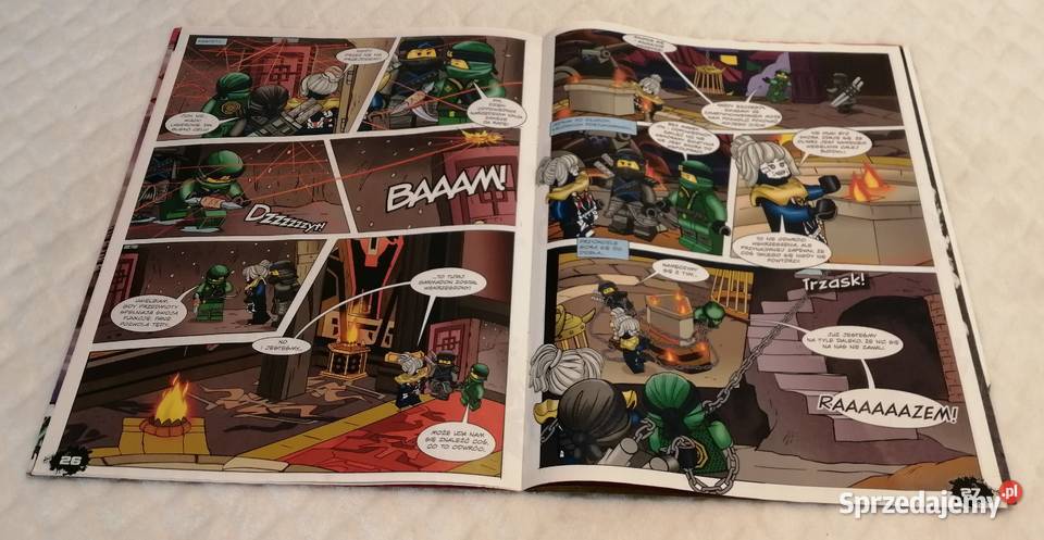 Lego Ninjago 62018 38 Książeczki dzieci czaso Czeladź sprzedam