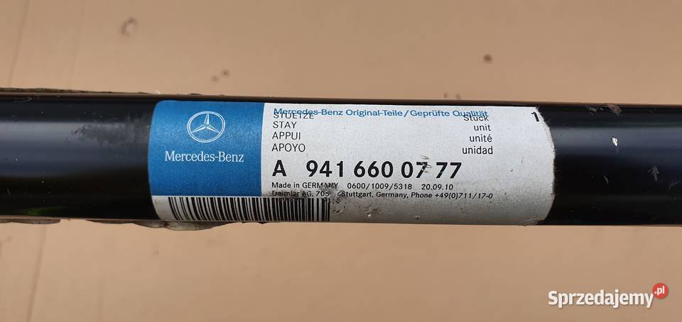 ACTROS UCHWYT MOCOWANIE WSPORNIK A9416600777 ciężarowe Bieleń sprzedam
