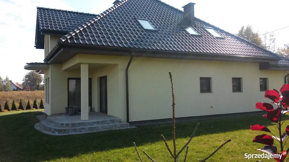 Piękny dom całoroczny Nowa Wieś Ostródzka Rok budowy 2012 Domy Nowa Wieś Ostródzka