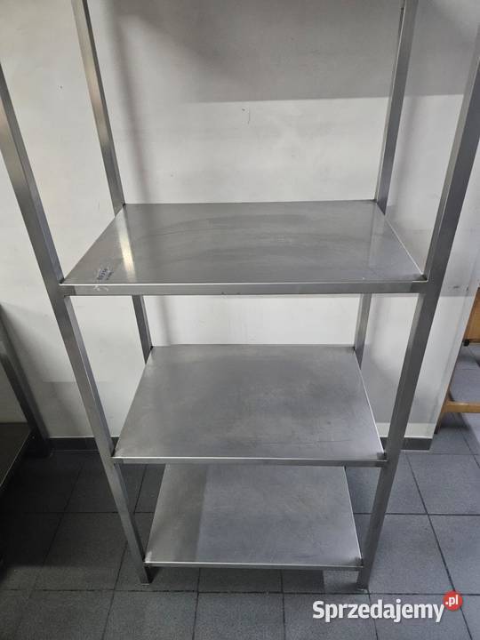 Regał spawany ze stali nierdzewnej 80x50x180 Gastronomia Pszczyna