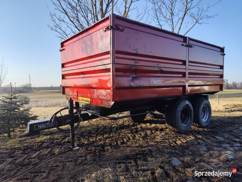 Przyczepa tandem 8t nieuszkodzony kujawsko-pomorskie Jabłonowo Pomorskie sprzedam