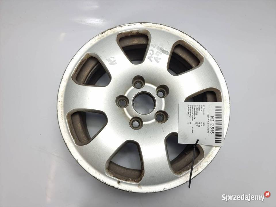 FELGA ALUMINIOWA 15 AUDI A4 B6 8E0601025 Lipno
