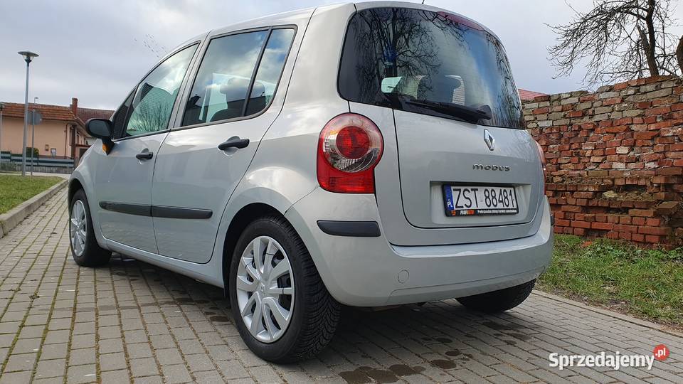 Renault Modus 16 16v LPG 2005r Rok produkcji 2005 zachodniopomorskie Stargard