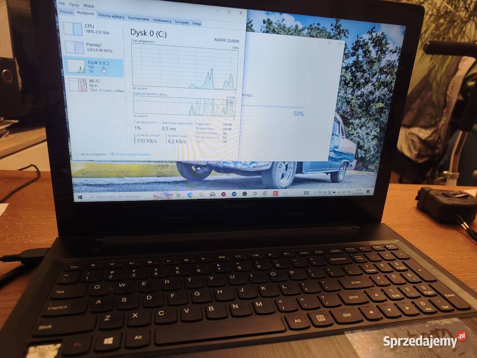 Laptop Lenovo G50 256 ssd 4 ram ddr3 IBM/Lenovo Lublin