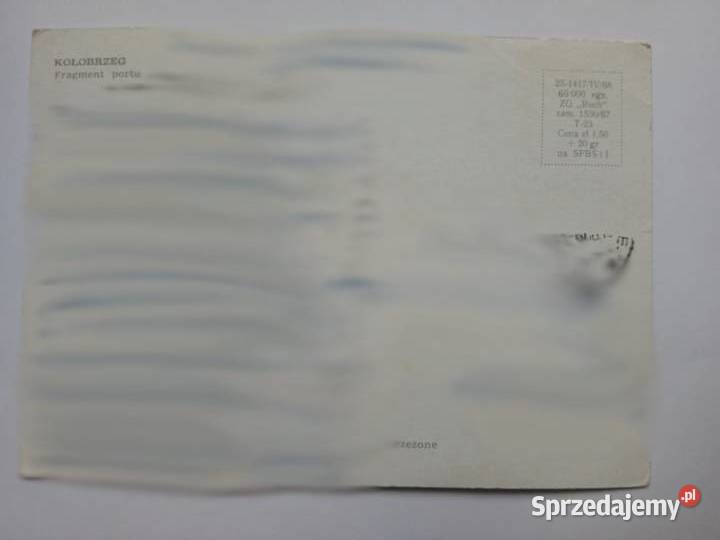 Pocztówka Kołobrzeg lata 60te PRLu sprzedam