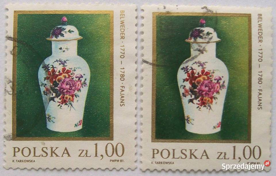 L Znaczki polskie 1981 kwartał II Leźnica Wielka-Osiedle